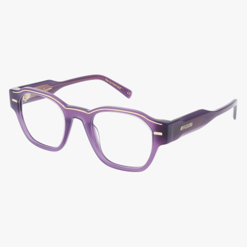 LUNETTES DE VUE CARACTERES FIL D'OR AUTHENTIQUE violet