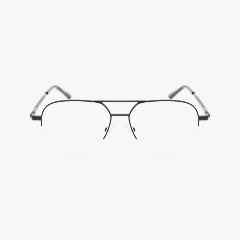 LUNETTES DE VUE homme MAGIC284 noir/argenté Vue de face