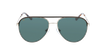LUNETTES DE SOLEIL homme LISANDRO marron/doré - Vue de face