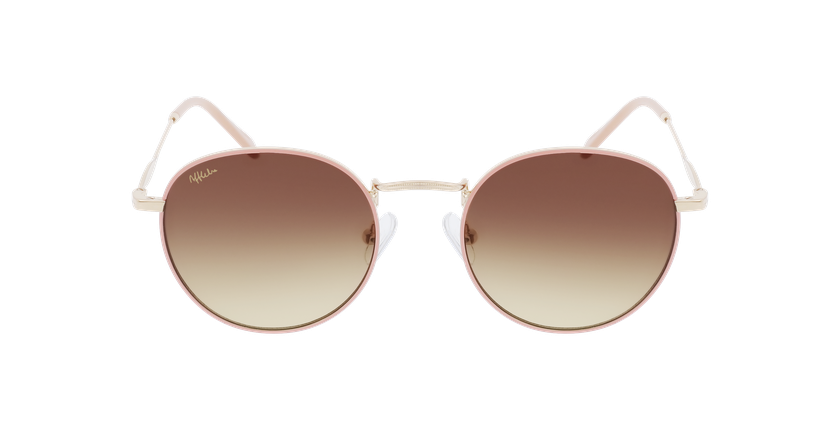 Óculos de sol LANEO GD rosa - Vista de frente