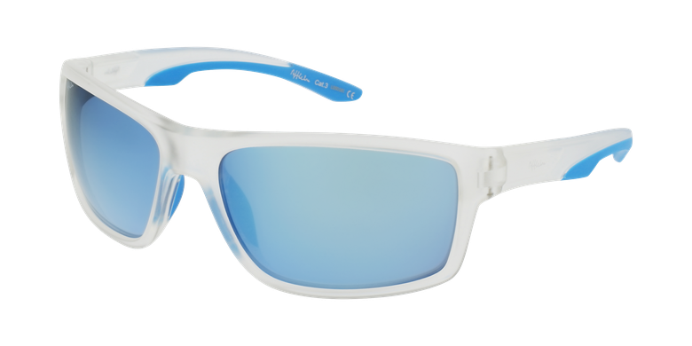 Lunettes de soleil homme IGOR blanc/bleu Lunettes de soleil homme IGOR blanc/bleu