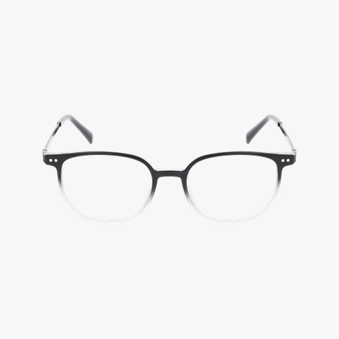 LUNETTES DE VUE homme DARIUS noir - barre métallique/danio.store_catalog.filters.crystal Vue de face