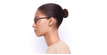 LUNETTES DE VUE femme MAGIC 36 BLUEBLOCK rouge - Vue de côté