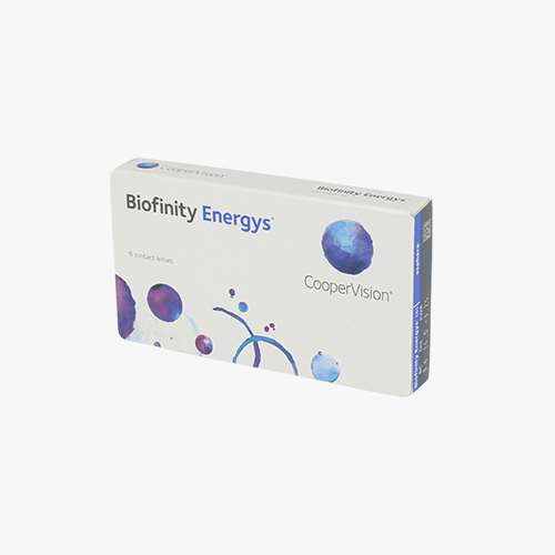 Lentilles de contact Biofinity Energys 6L - Vue de face