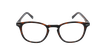 ÓCULOS GRADUADOS FORTY (óculos Leitura, várias grad.) c/ filtro luz azul tartaruga/tartaruga - Vista de frente