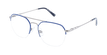 Óculos graduados homem WILLY BL (TCHIN-TCHIN+1€) azul/cinzento - vue de 3/4