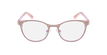 Óculos graduados senhora MAGIC 45 BLUEBLOCK - BLOQUEIO LUZ AZUL cinzento/rosa - Vista de frente