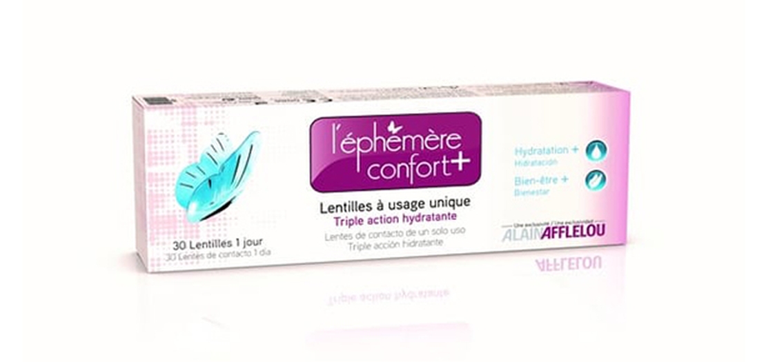 Lentilles de contact L'Ephémère Confort Plus Lentilles de contact L'Ephémère Confort Plus