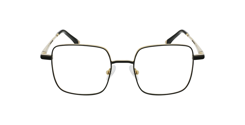 Óculos graduados senhora MAGIC 94 BK preto/dourado - Vista de frente