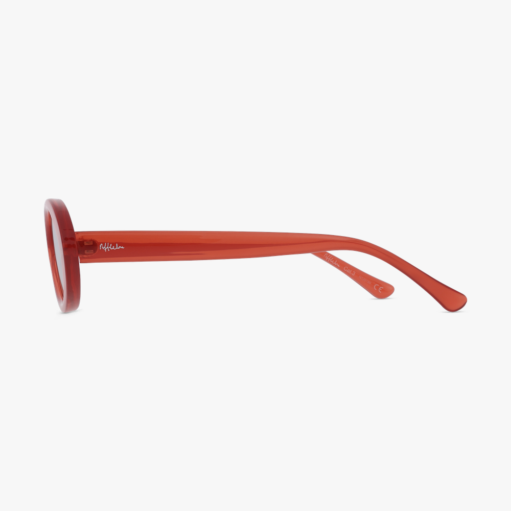 LUNETTES DE SOLEIL femme FELIPA rouge - Vue de face