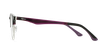 LUNETTES DE VUE MAGIC 93 violet/argenté - Vue de côté
