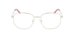 LUNETTES DE VUE femme RZERO 35 doré - Vue de face