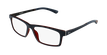 LUNETTES DE VUE homme MAGIC 62 noir/rouge - vue de 3/4