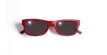 LUNETTES DE SOLEIL enfant GABY rose/violet - Vue de face