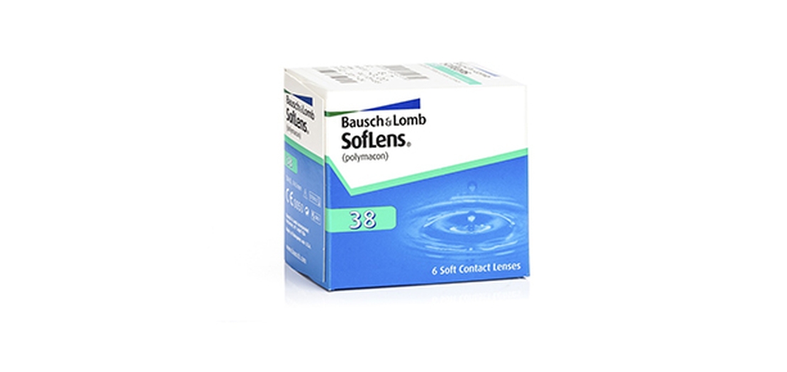 Lentilles de contact SofLens 38 6L Lentilles de contact SofLens 38 6L