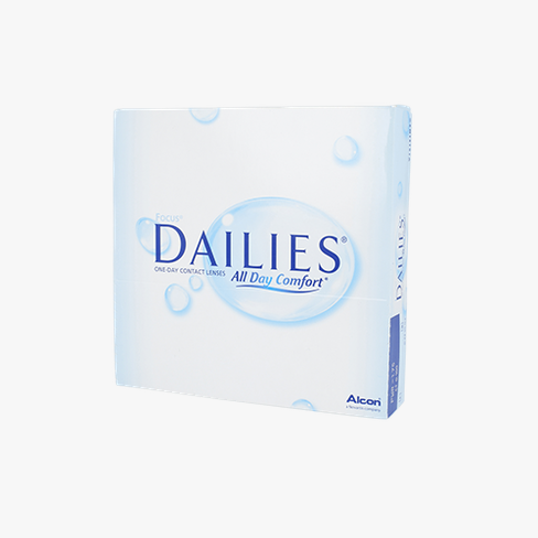 Lentilles de contact Dailies All Day Comfort 90L Vue de face