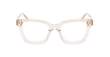 LUNETTES DE VUE femme CARACTERES FIL D'OR MYSTERIEUSE marron - Vue de face