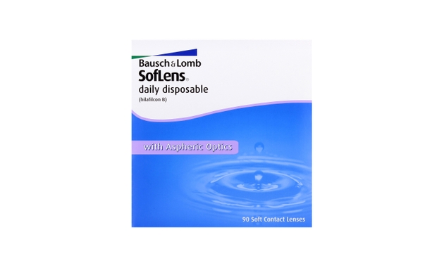 Lentilles de contact SofLens Daily Disposable 90L - Vue de face