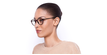 LUNETTES DE VUE femme MAGIC 37 BLUEBLOCK violet - vue de 3/4
