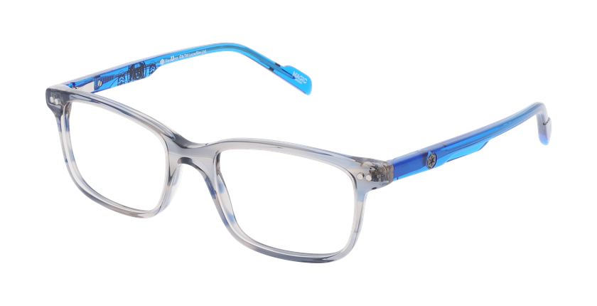Lunettes de vue enfant 4 gris - Vue de face