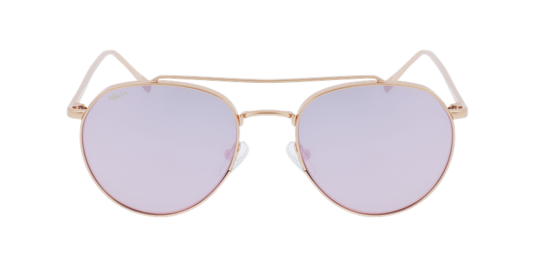 Lunettes de soleil femme REYES roseVue de face Lunettes de soleil femme REYES roseVue de face