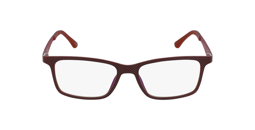 Óculos graduados homem MAGIC 32 RD BLUEBLOCK - BLOQUEIO LUZ AZUL vermelho - Vista de frente