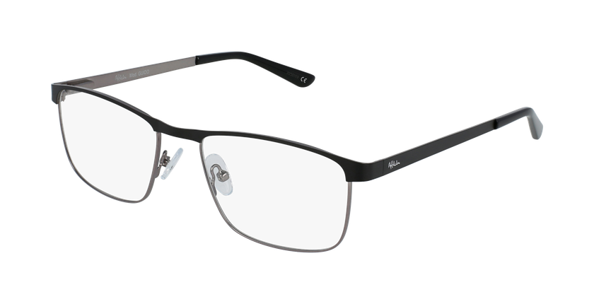 Óculos graduados homem Guido bk (Tchin-Tchin +1€) preto/cinzento - vue de 3/4