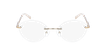 LUNETTES DE VUE femme IDEALE-31 marron - Vue de face