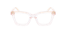 LUNETTES DE VUE femme CARACTERES FIL D'OR MYSTERIEUSE rose