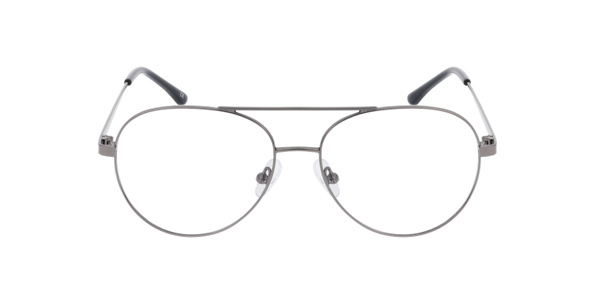 LUNETTES DE VUE homme RZERO38 noir/gris - Vue de face