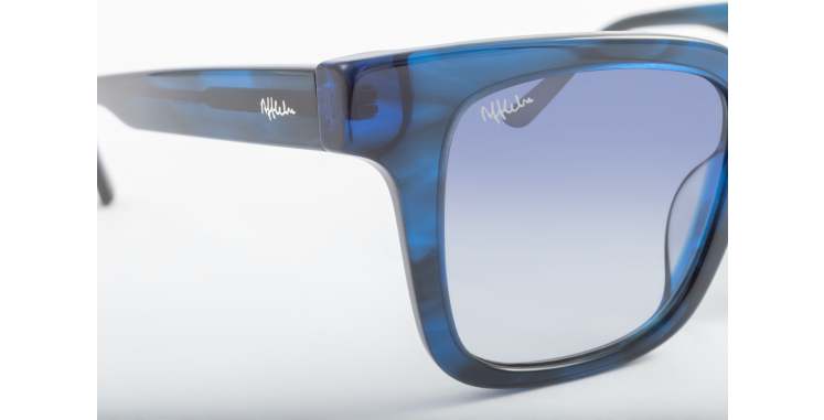 LUNETTES DE SOLEIL femme KAREN écaille/bleu