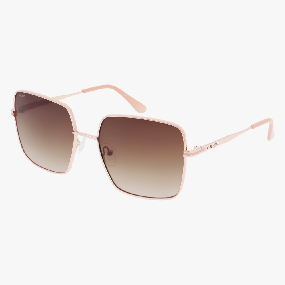 LUNETTES DE SOLEIL femme ESTELA rose - Vue de face