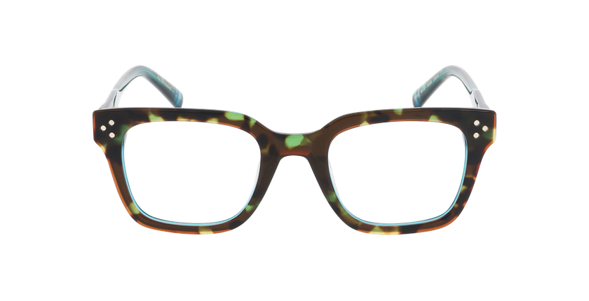 LUNETTES DE VUE femme EXPRESSIVE écaille - Vue de face
