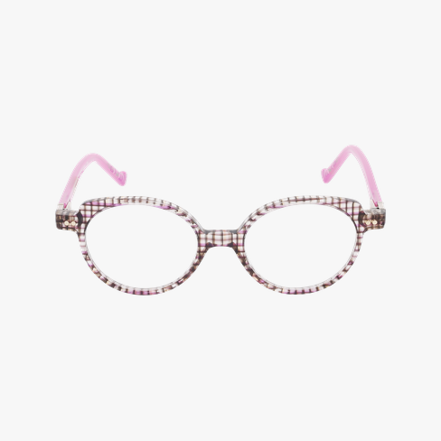 LUNETTES DE VUE enfant T&C4 noir Vue de face