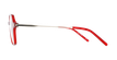 LUNETTES DE VUE femme MAGIC MOANA rouge - Vue de face