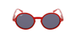 Óculos de sol criança COMO RD vermelho - Vista de frente