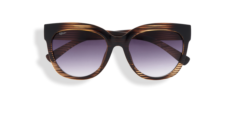 Lunettes de soleil femme TARIFA marron/vert Lunettes de soleil femme TARIFA marron/vert