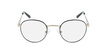 Óculos graduados homem MARIN BK (TCHIN-TCHIN +1€) preto/dourado - Vista de frente