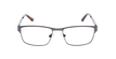 Óculos graduados homem AIDEN GU (TCHIN-TCHIN +1€) preto/cinzento - Vista de frente