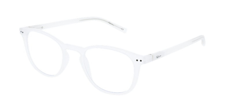 Óculos graduados FORTY (óculos Leitura, várias grad.) c/ filtro luz azul branco/branco