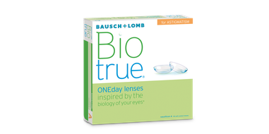 Lentilles de contact Biotrue Oneday pour Astigmates 90L