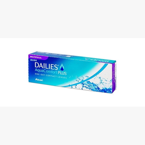 Contactlenzen Dailies AquaComfort Plus Multifocal 30L Zich voorkant
