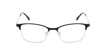Óculos graduados senhora MAGIC 111 BK preto/dourado - Vista de frente