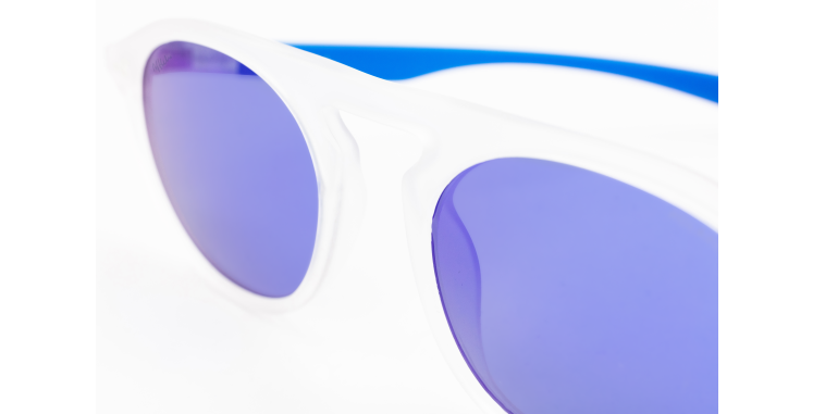 ÓCULOS DE SOL BORNEO POLARIZED branco/azul
