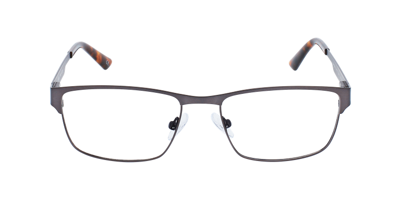 Lunettes de vue homme AIDEN noir/grisVue de face Lunettes de vue homme AIDEN noir/grisVue de face