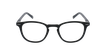 ÓCULOS GRADUADOS FORTY (óculos Leitura, várias grad.) c/ filtro luz azul preto/preto - Vista de frente
