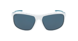 LUNETTES DE SOLEIL MITCH blanc/vert - Vue de face