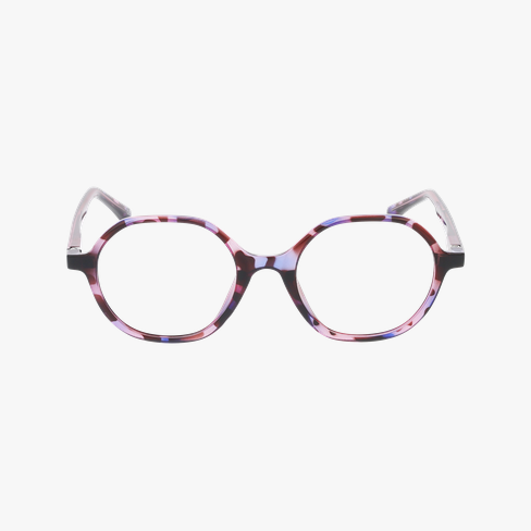 LUNETTES DE VUE enfant CALIE écaille/violet Vue de face