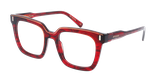 LUNETTES DE VUE femme REVEUSE rouge - Vue de face