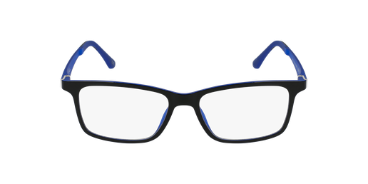 Óculos graduados homem MAGIC 32 BK BLUEBLOCK - BLOQUEIO LUZ AZUL preto/azul Vista de frente